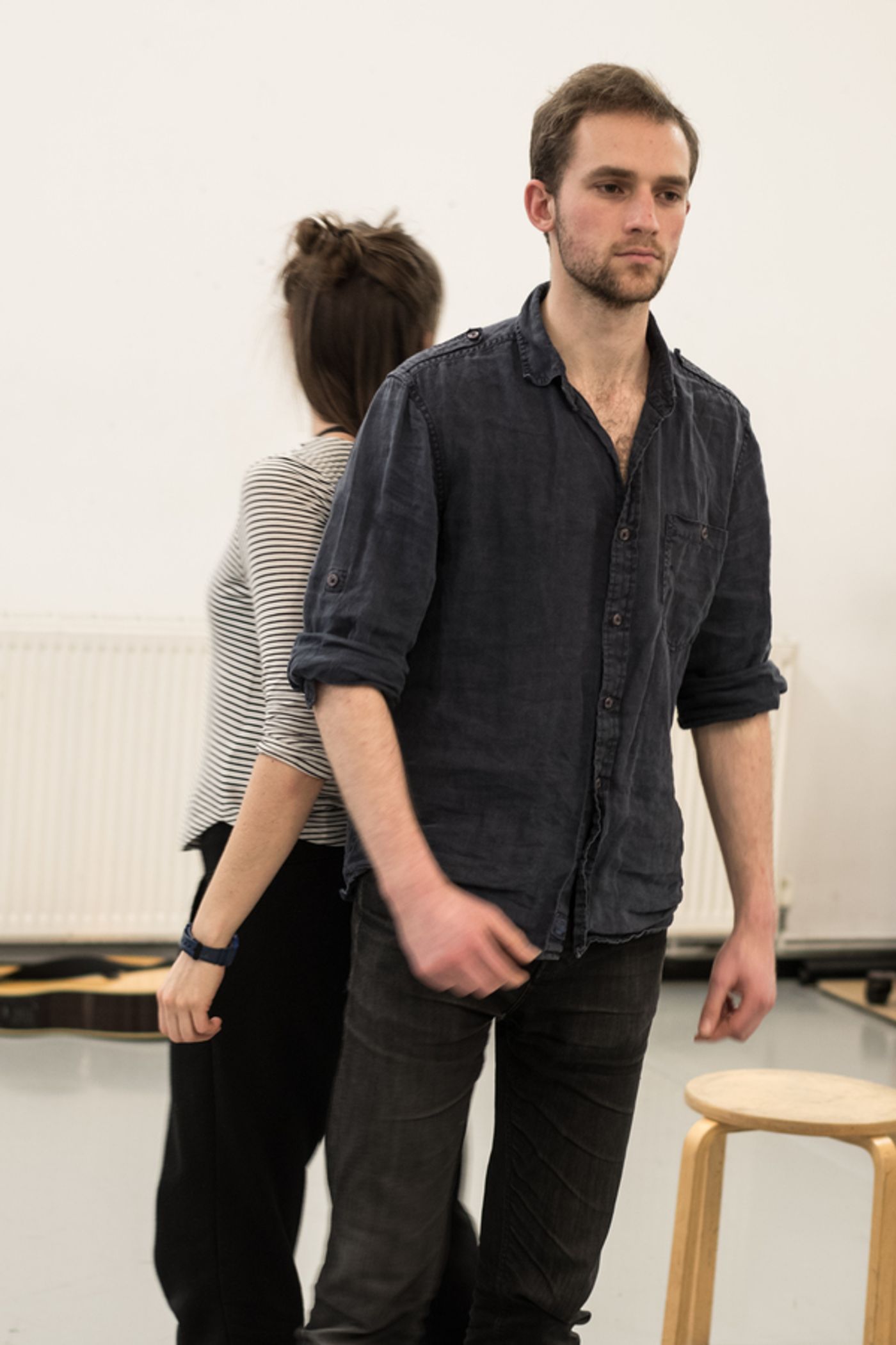 Photo Flash: In Rehearsals with the Cast of ONE LAST THING (FOR NOW)  Image