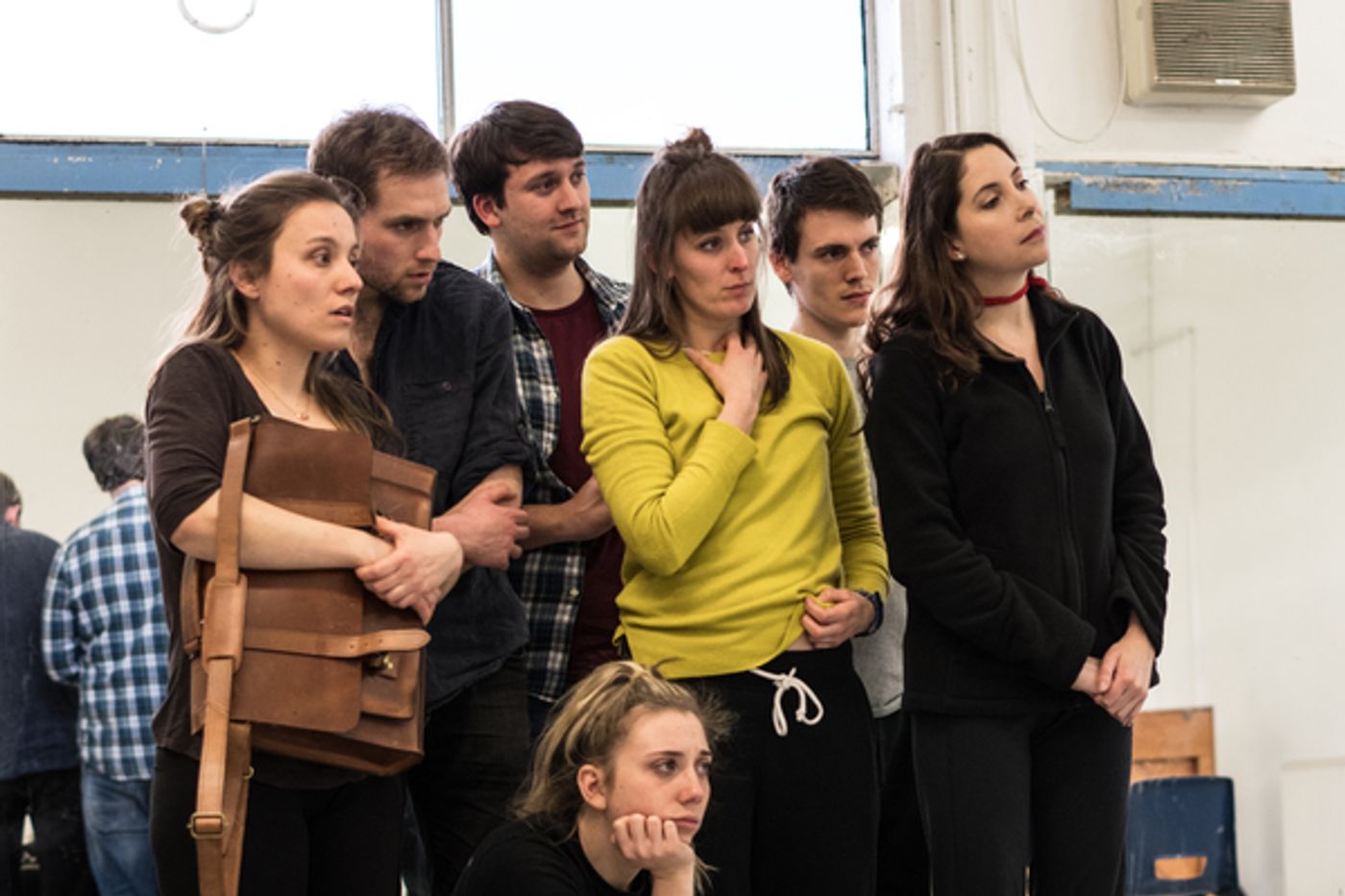 Photo Flash: In Rehearsals with the Cast of ONE LAST THING (FOR NOW)  Image