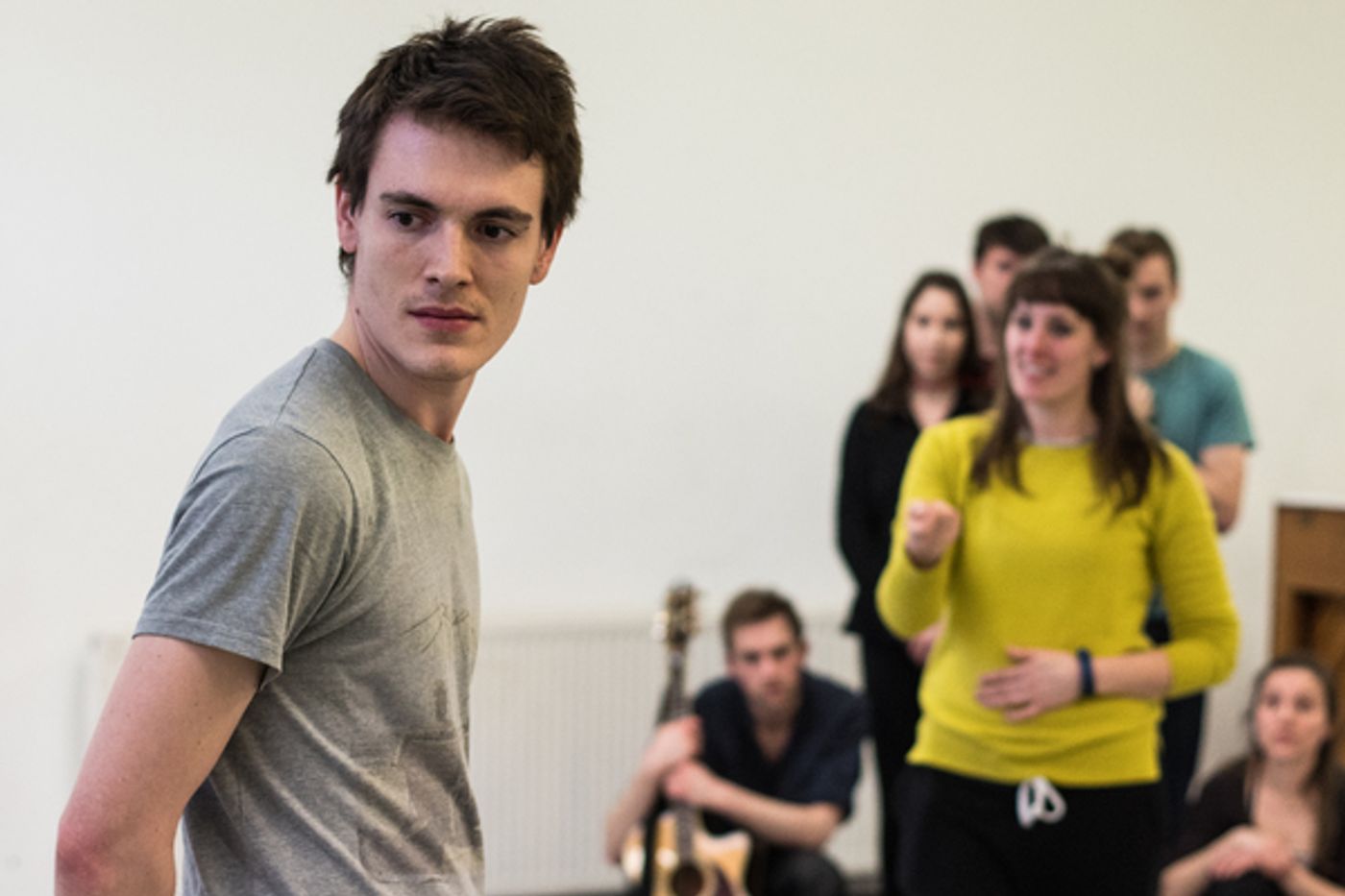 Photo Flash: In Rehearsals with the Cast of ONE LAST THING (FOR NOW)  Image