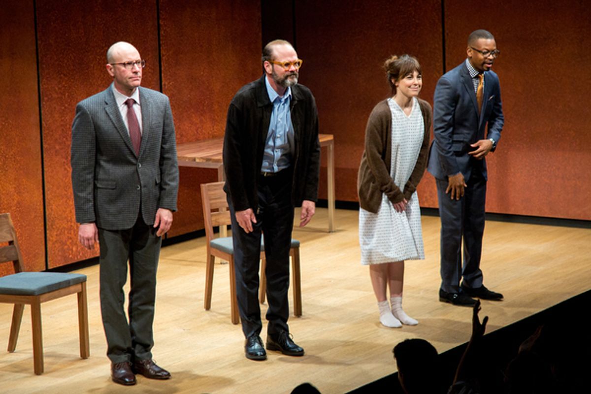 Jordan Lage, Chris Bauer, Rebecca Pidgeon, Lawrence Gilliard, Jr. at 