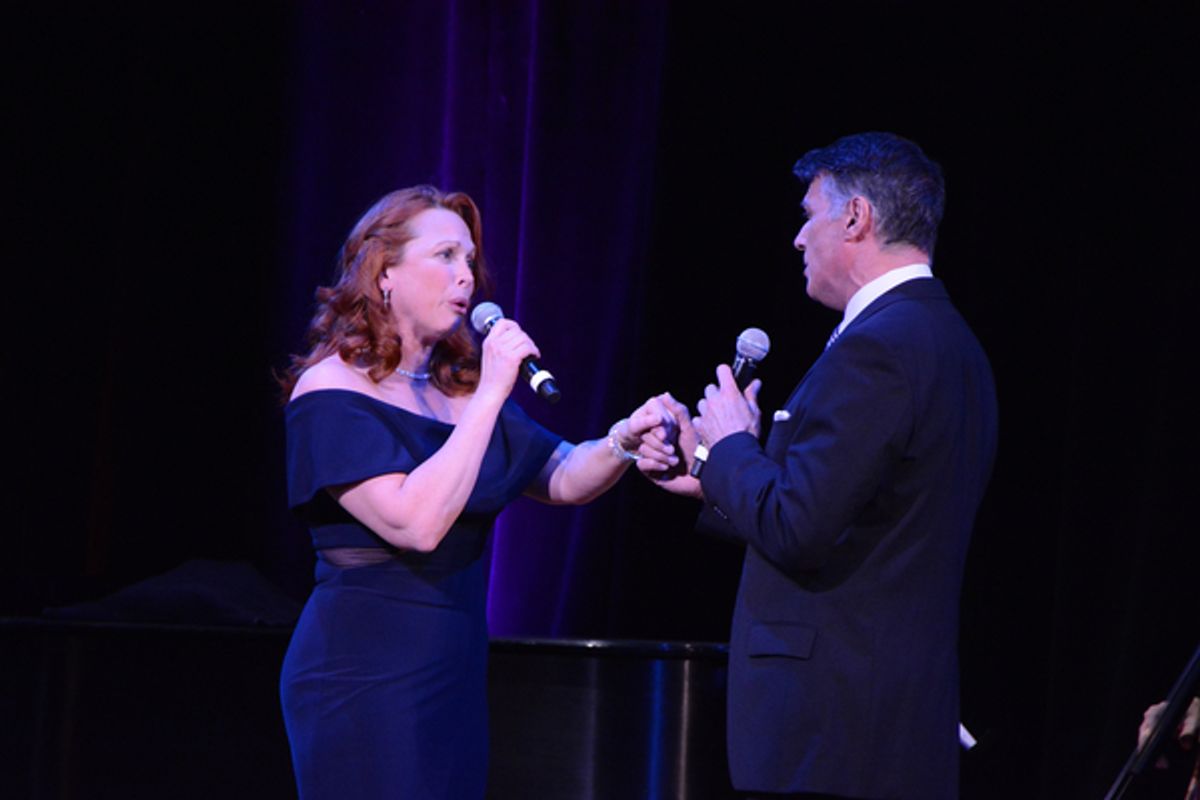 Carolee Carmello and Robert Cuccioli at 