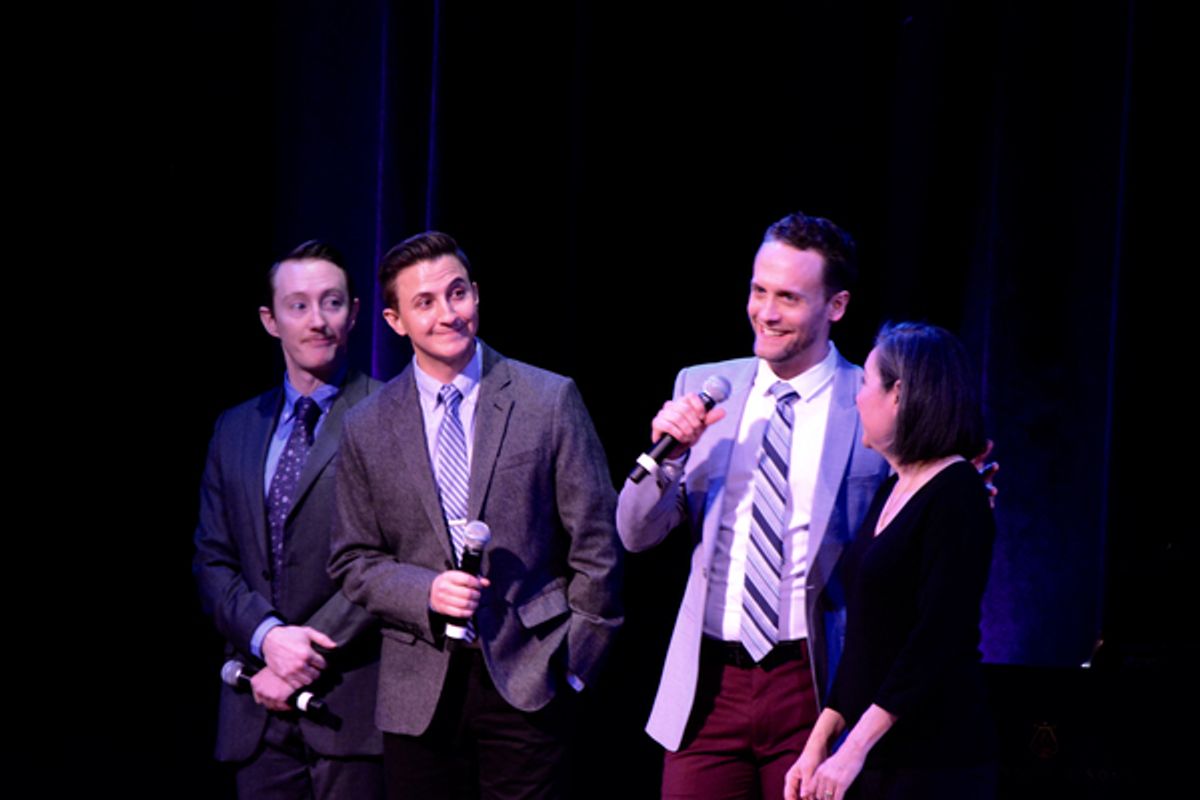 Brent McBeth, John Scacchetti, Danny Gardner and Holly Cruz at 