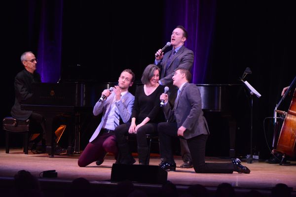 Ross Patterson, Danny Gardner, Holly Cruz, Brent McBeth and John Scacchetti Photo