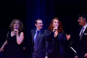 Mary Testa, Brent McBeth, Carolee Carmello and Robert Cuccioli Photo