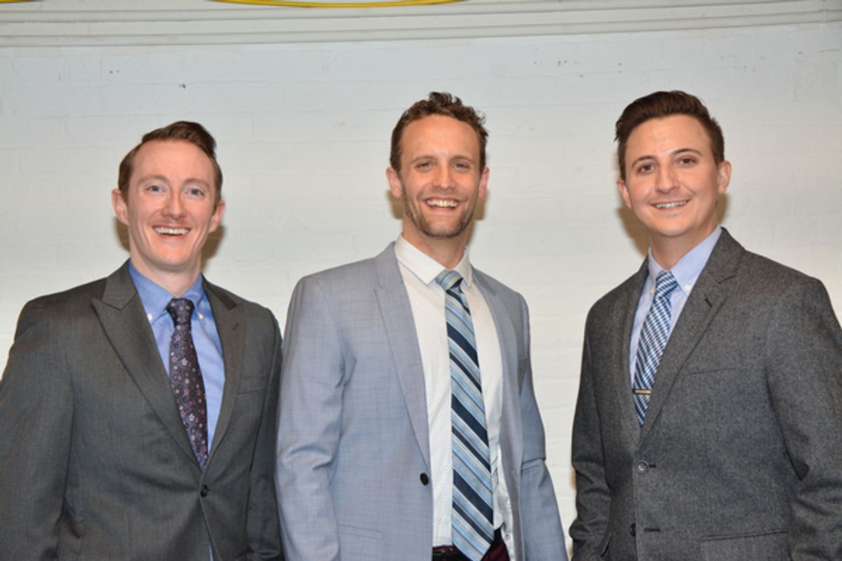 Brent McBeth, Danny Gardner and John Scacchetti at 