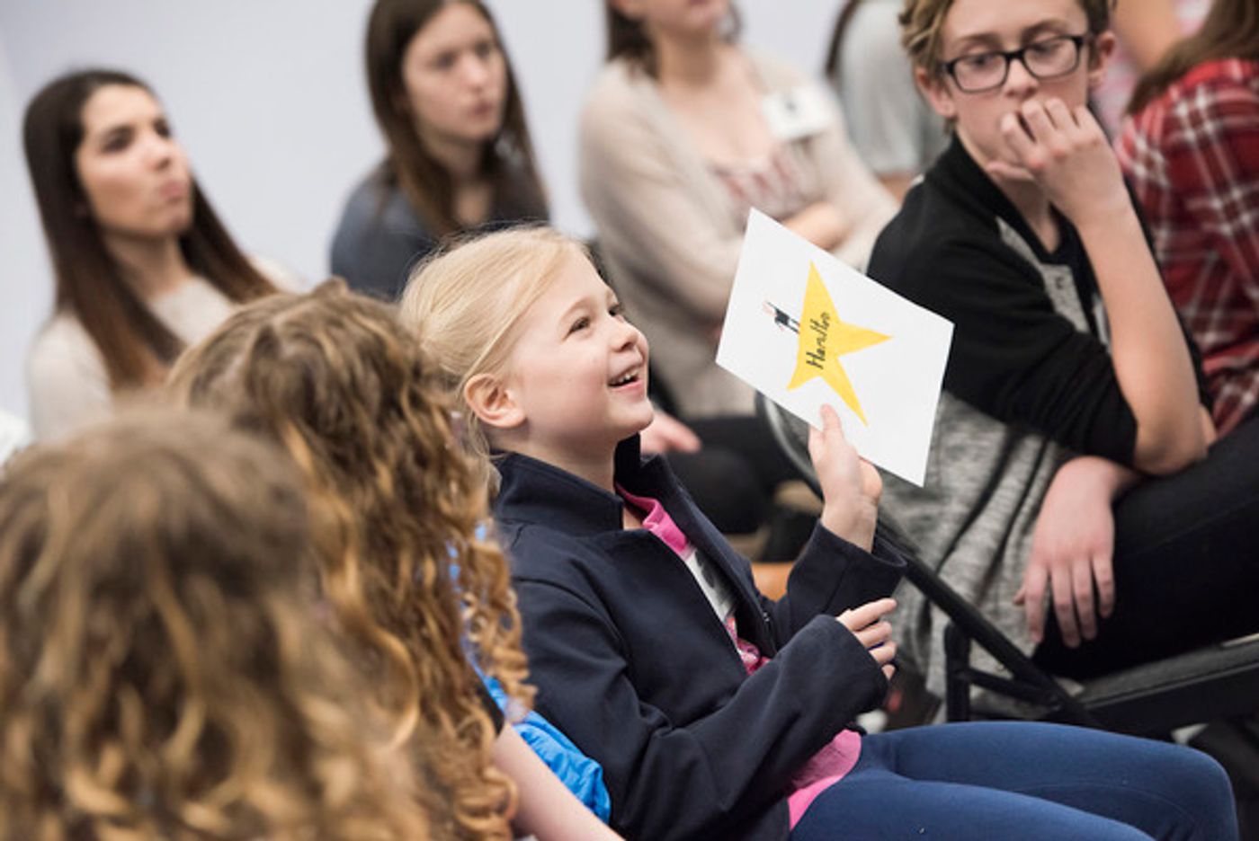 Photo Flash: HAMILTON's Javier Munoz Leads Master Class at NYC's Broadway Workshop  Image