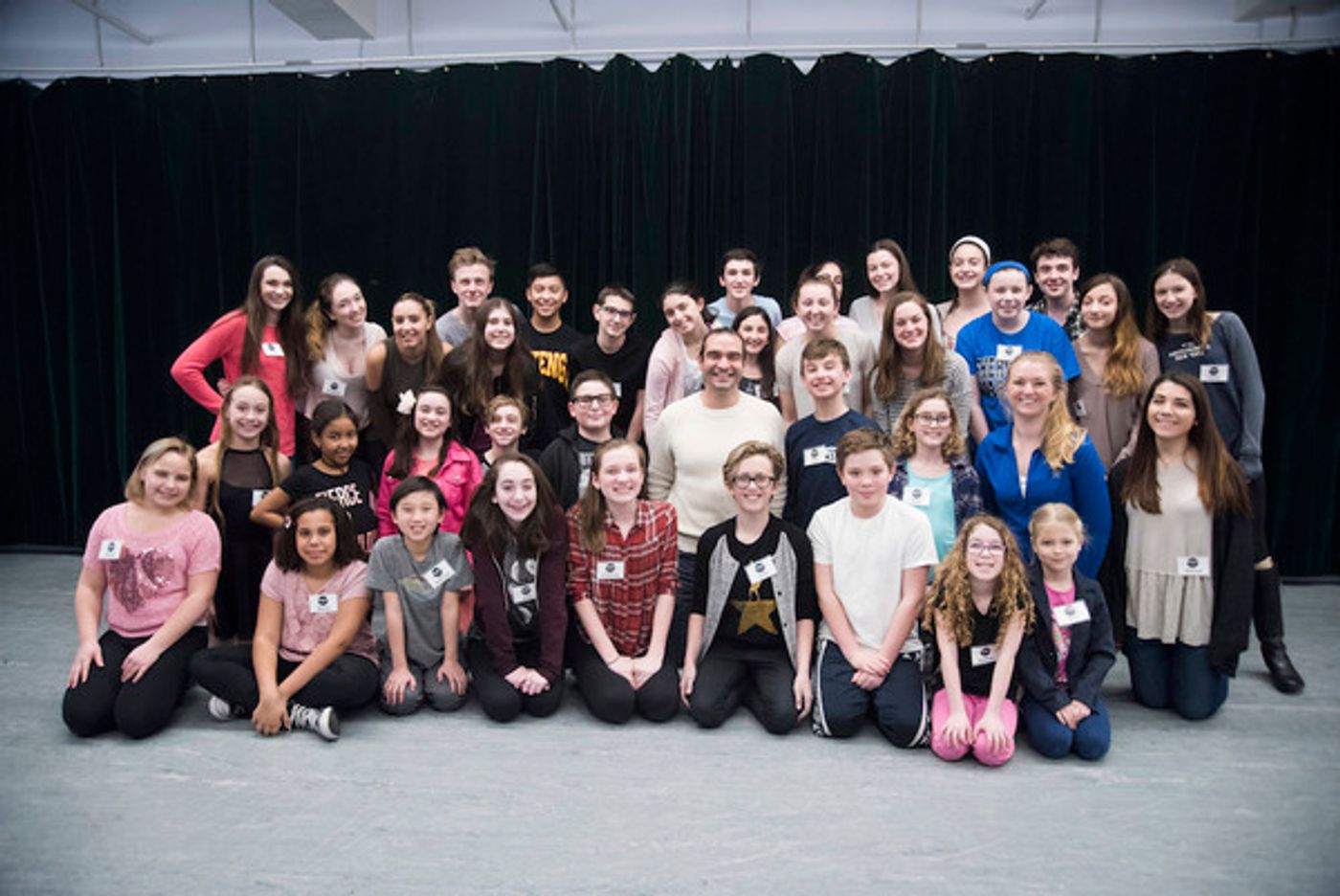 Photo Flash: HAMILTON's Javier Munoz Leads Master Class at NYC's Broadway Workshop  Image