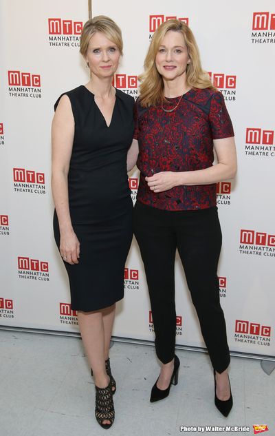 Cynthia Nixon and Laura Linney Photo