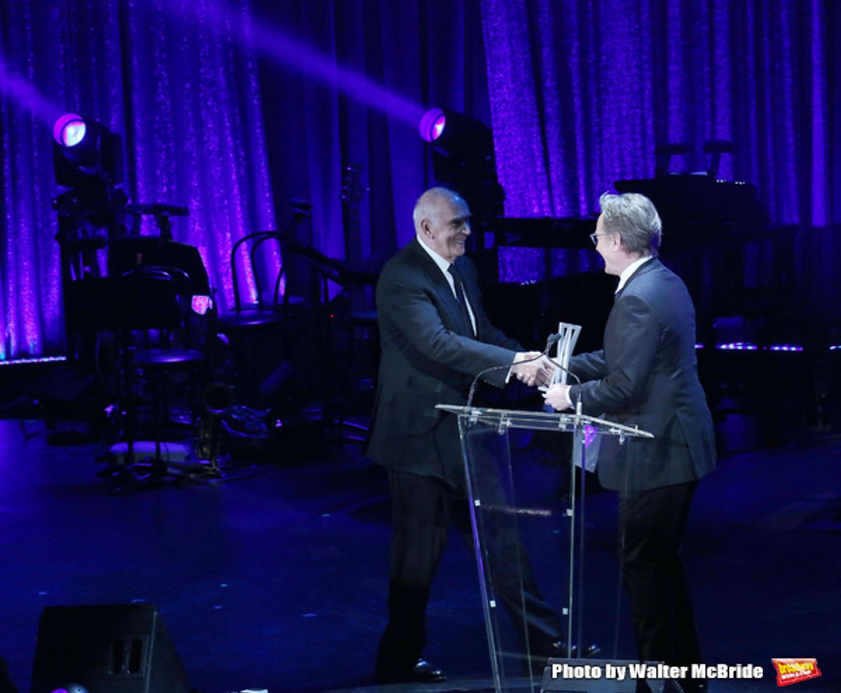 Frank Langella and Bryan Cranston at 