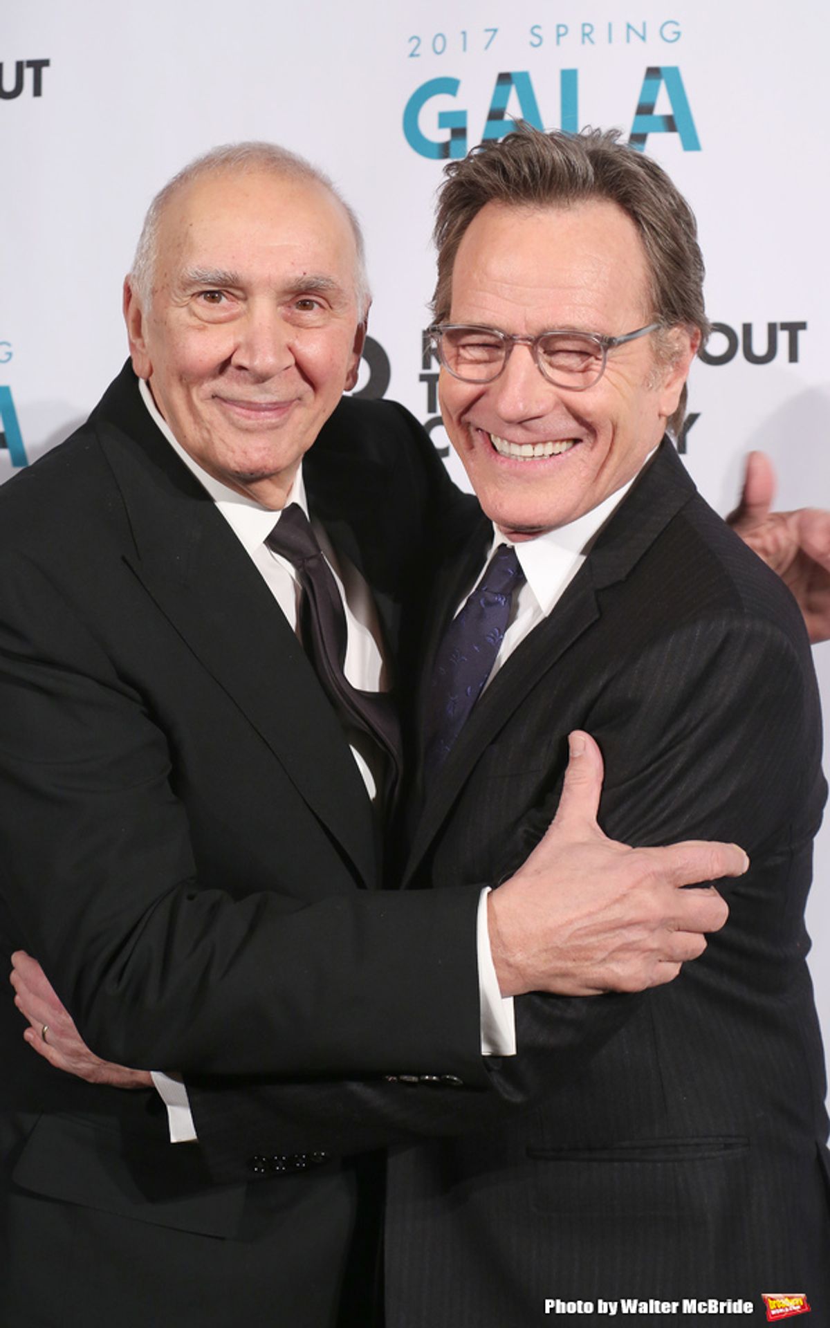 Frank Langella and Bryan Cranston at 