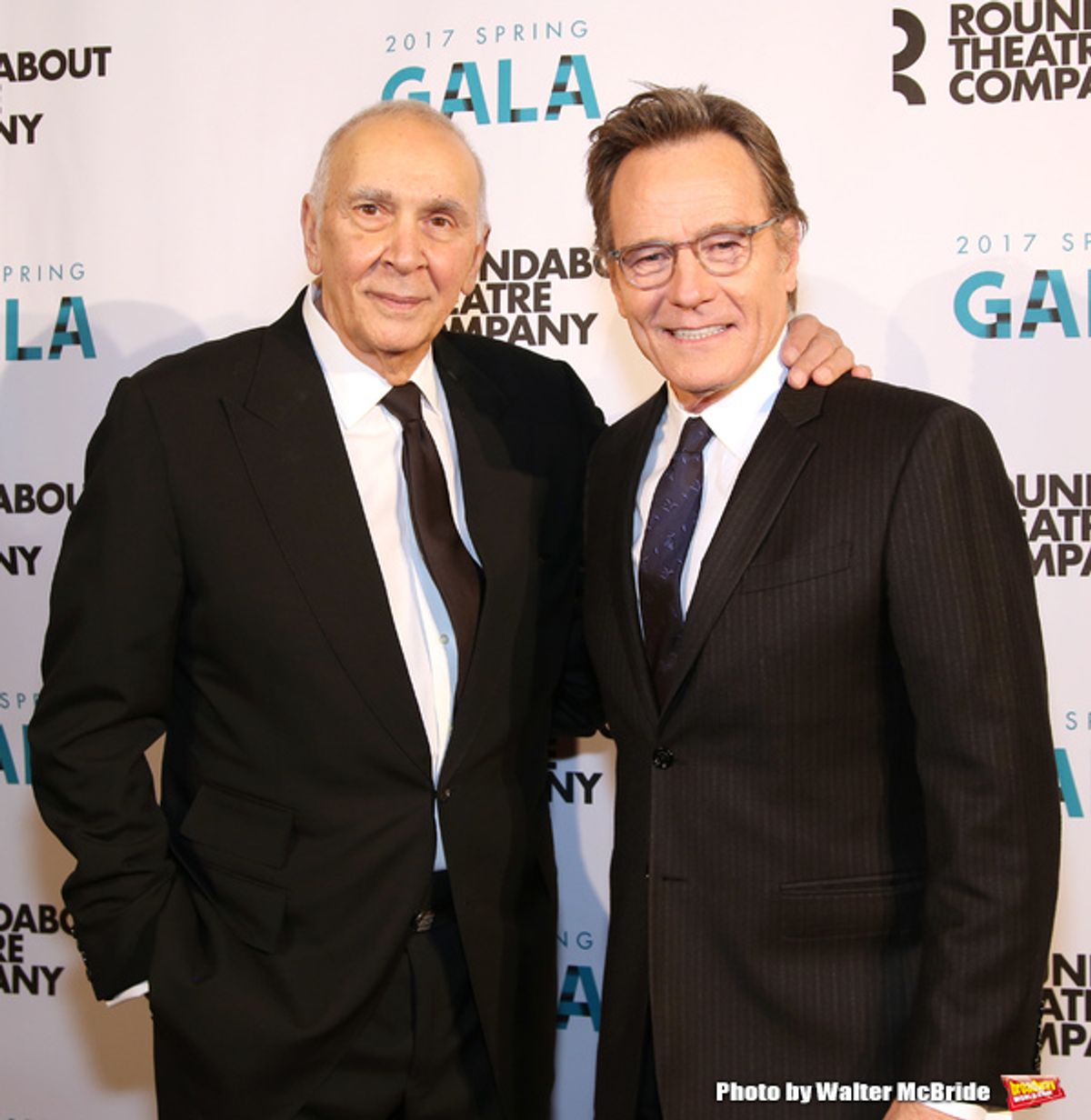Frank Langella and Bryan Cranston at 