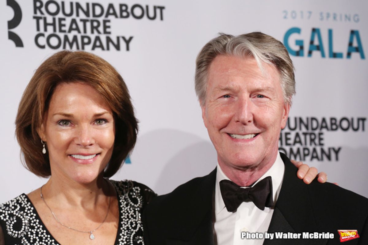 Carolyn McCormick and Byron Jennings  at 