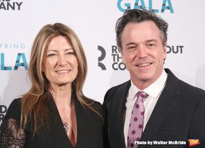 Lia Vollack and Derek McLane @ BroadwayWorld Lia Vollack and Derek McLane Photo