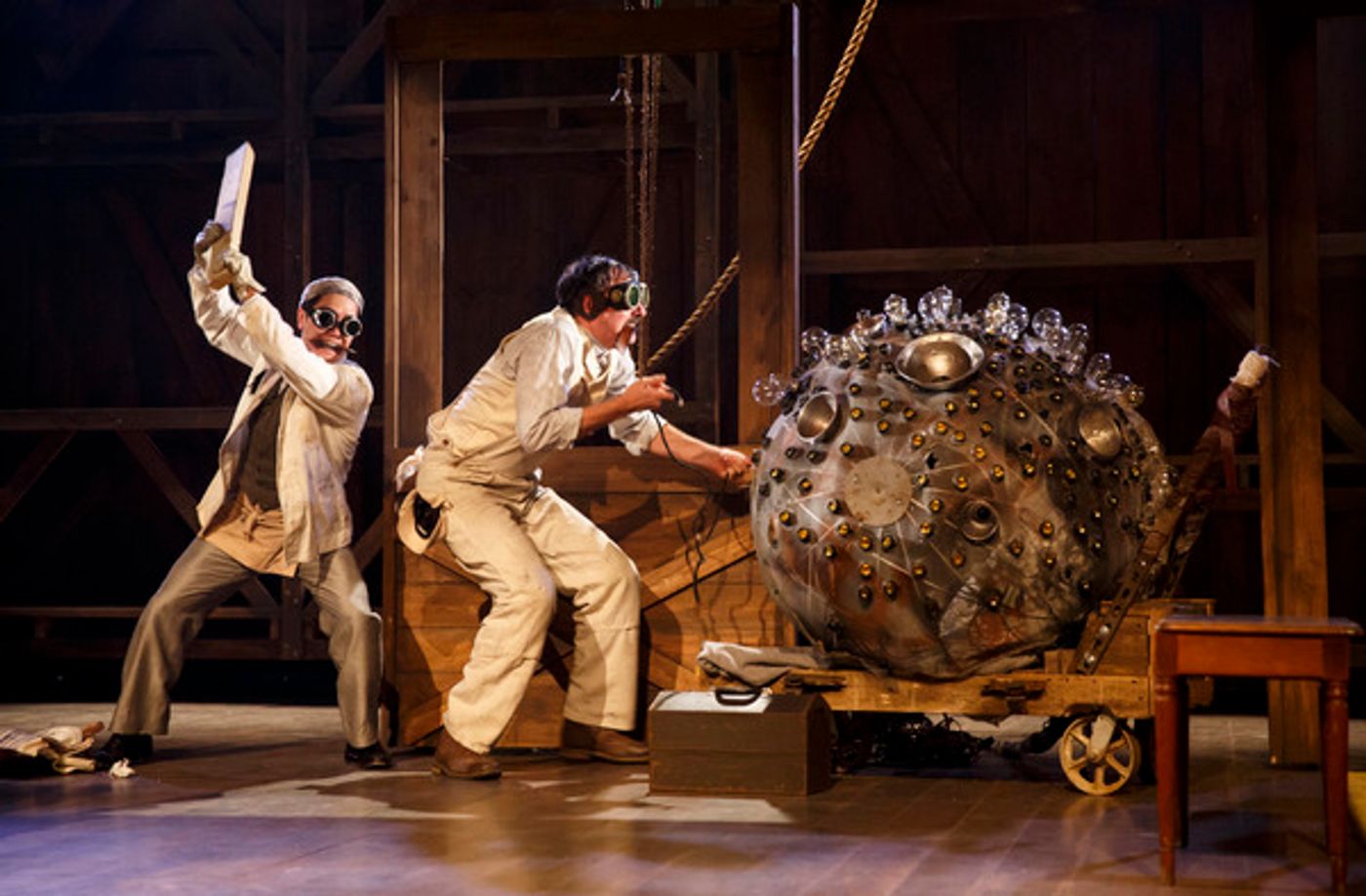 Photo Flash: First Look at The Debate Society's THE LIGHT YEARS at Playwrights Horizons  Image