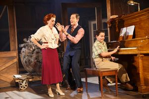 Aya Cash, Ken Barnett & Graydon Peter Yosowitz Photo