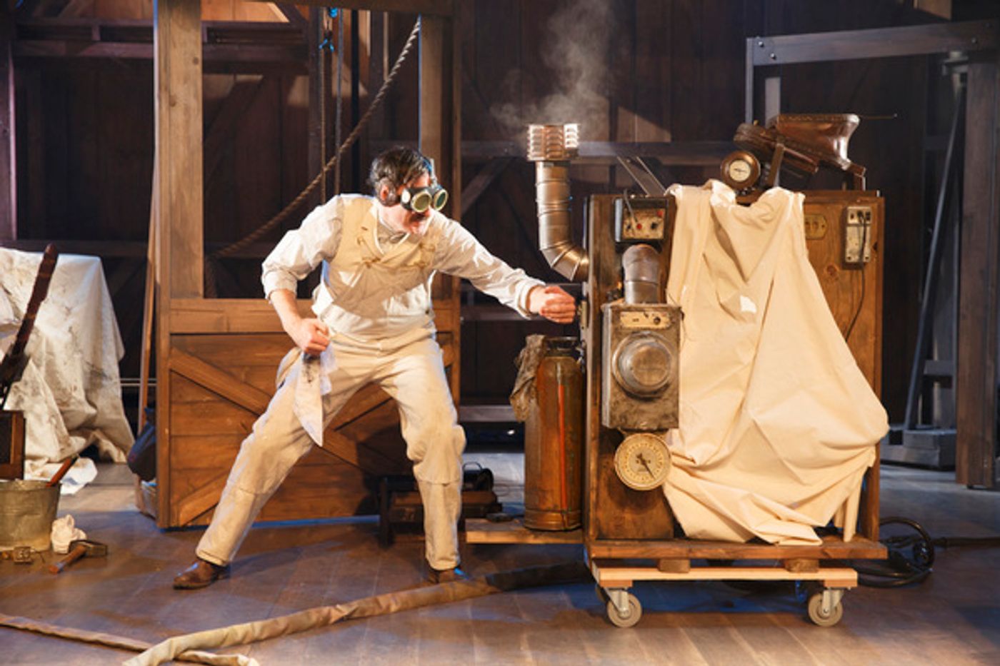 Photo Flash: First Look at The Debate Society's THE LIGHT YEARS at Playwrights Horizons  Image