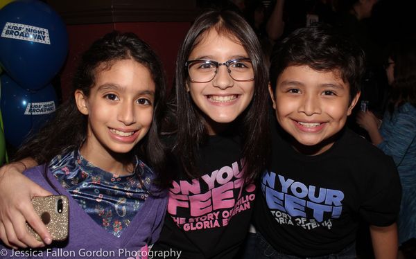 Madison Lagares, Amaris Sanchez and Eduardo Hernandez Photo