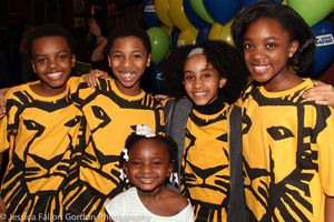 Cayen Martin, Jordan Toure, Mehret Marsh and Aliyah Mastin Photo