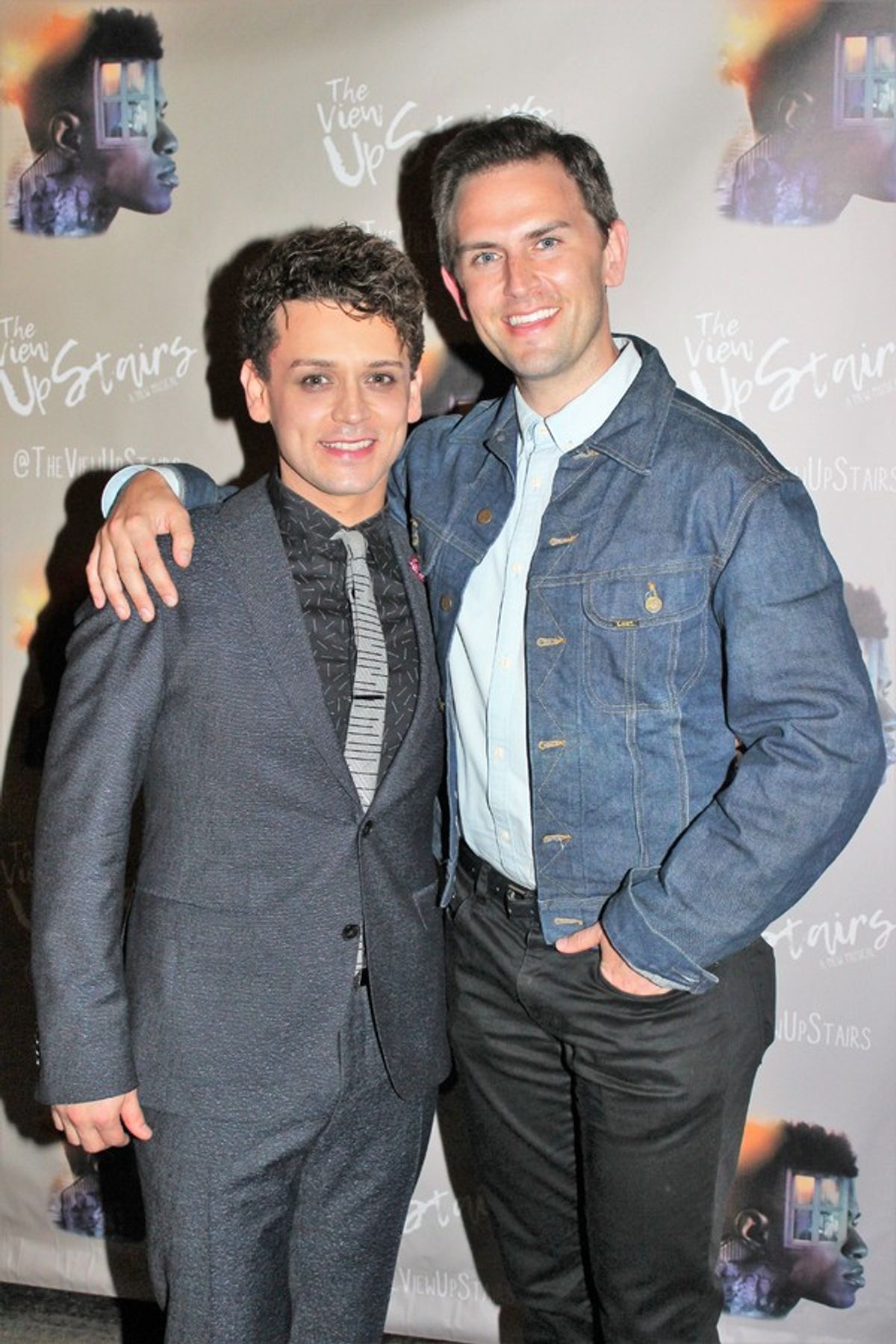 Michael Longoria and Daniel Reichard at 