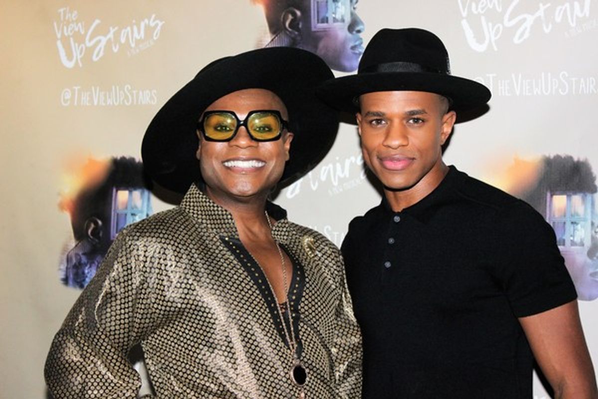 Nathan Lee Graham and Jeremy Pope at 