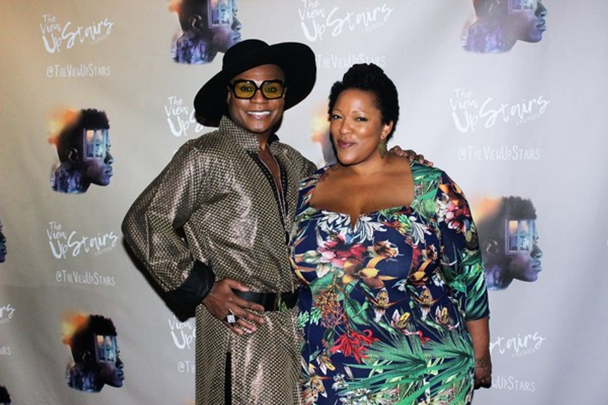 Nathan Lee Graham and Frenchie Davis at 