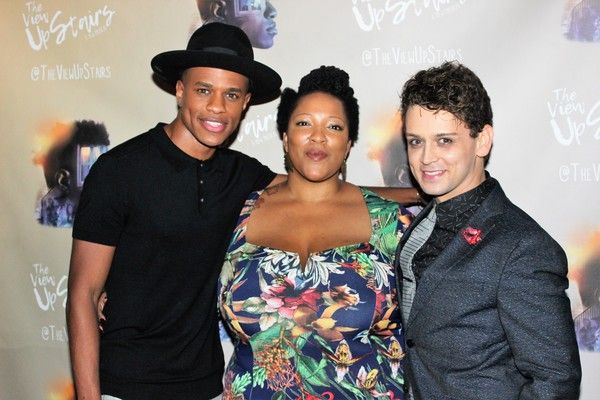 Jeremy Pope, Frenchie Davis and Michael Longoria Photo