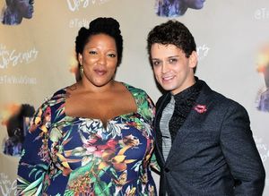 Frenchie Davis and Michael Longoria @ BroadwayWorld Frenchie Davis and Michael Longoria Photo