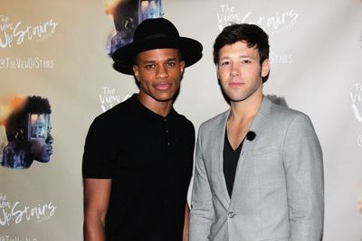 Jeremy Pope and Taylor Frey Photo