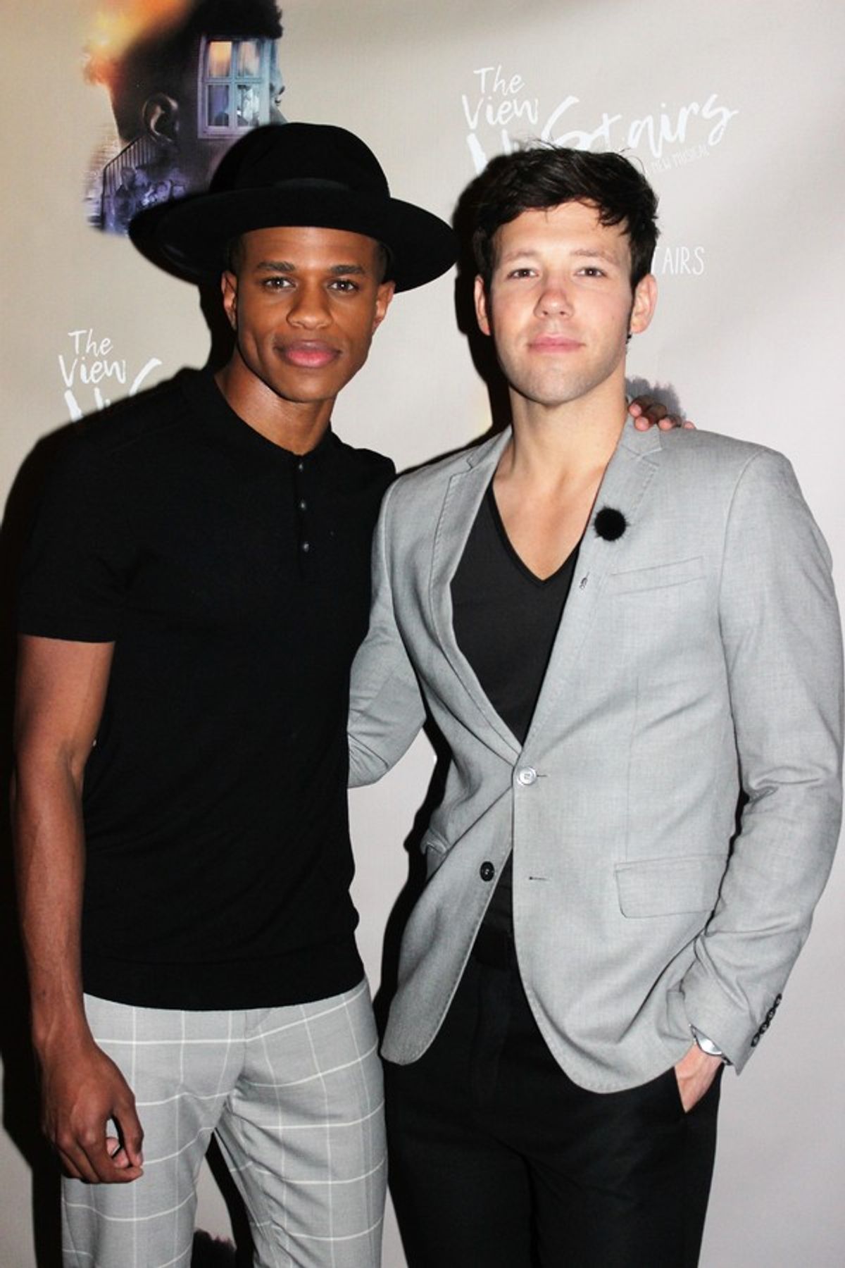 Jeremy Pope and Taylor Frey at 