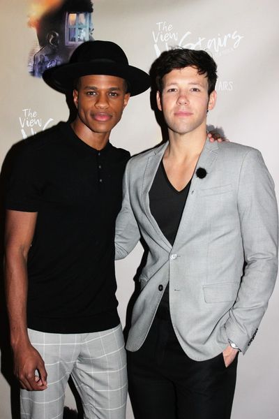 Jeremy Pope and Taylor Frey Photo