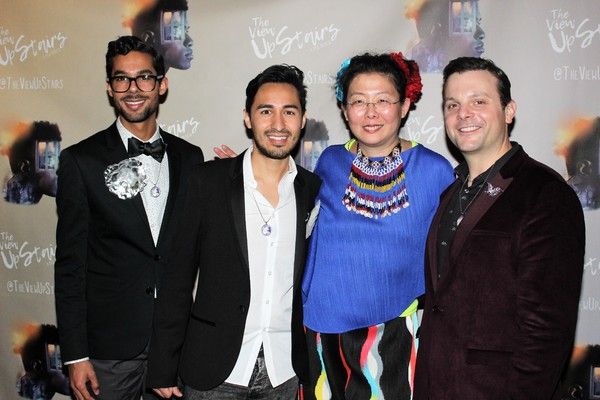 Adam Honore, Brian Tovar, Anita Yavich and Scott Ebersold Photo