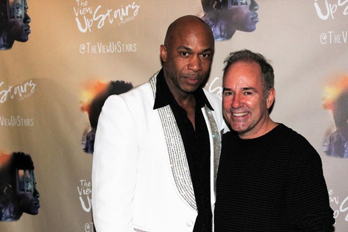 Richard E. Waits and Stephen Flaherty at 