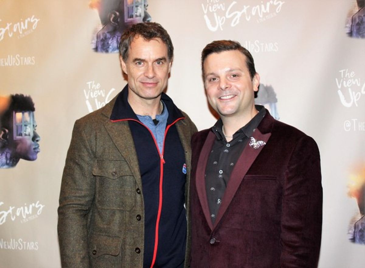 Murray Bartlett and Scott Ebersold at 