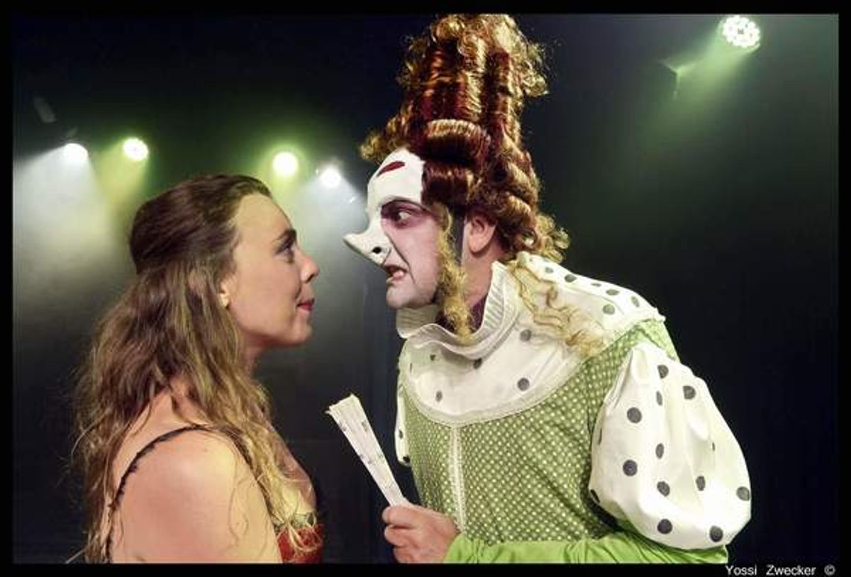 Orit Peres and Barak Gonen at BWW Review: THE LOVE OF DON PERLIMPLIN AND BELISA IN THE GARDEN at Hasimta Theatre - A Fresh Take on Lorca