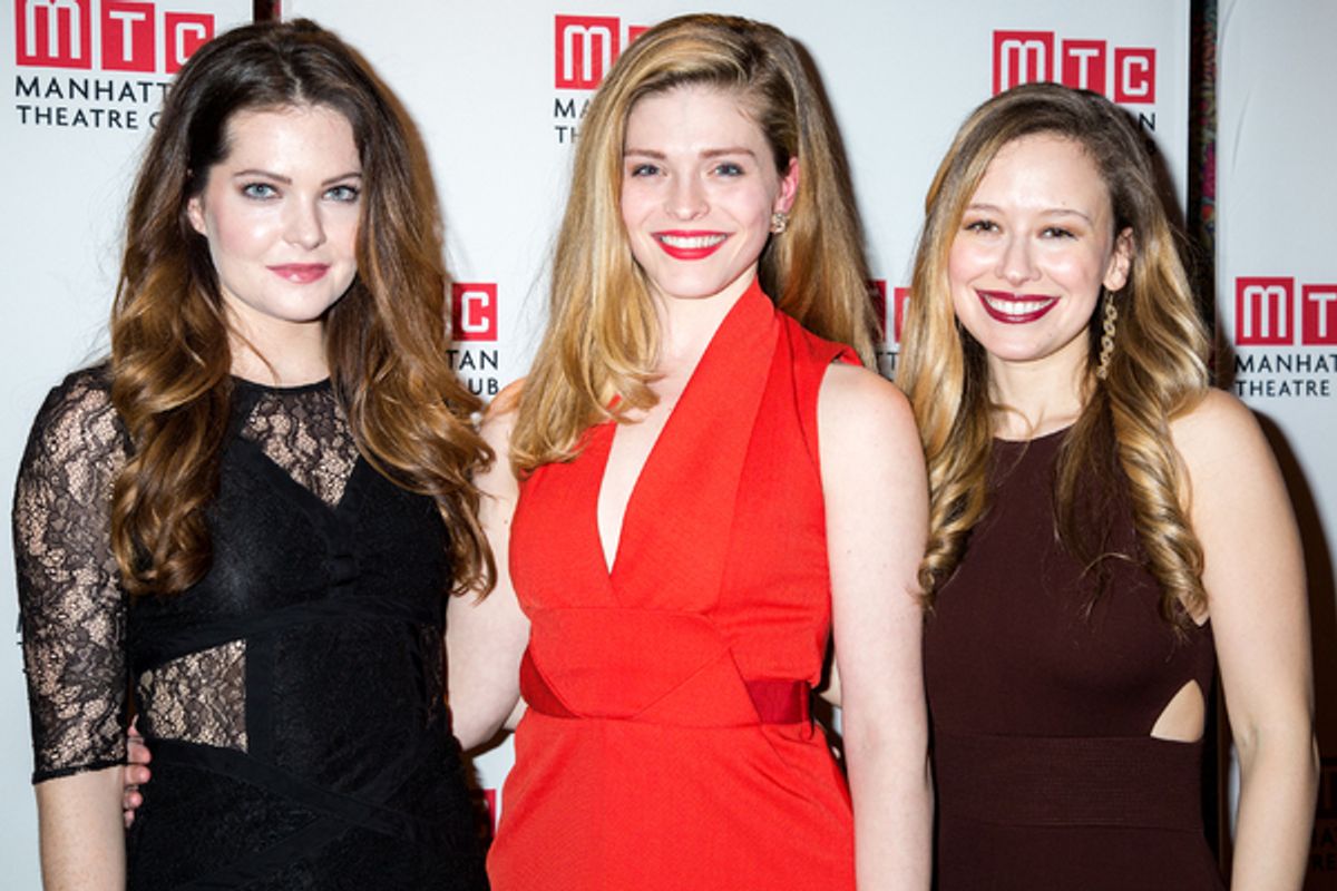 Meghann Fahy, Molly Griggs, Molly Ranson at 