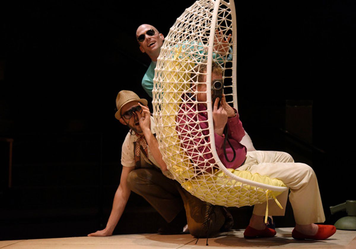 Geoffrey Culbertson, Bradford Cover, and Michael Keyloun  at 