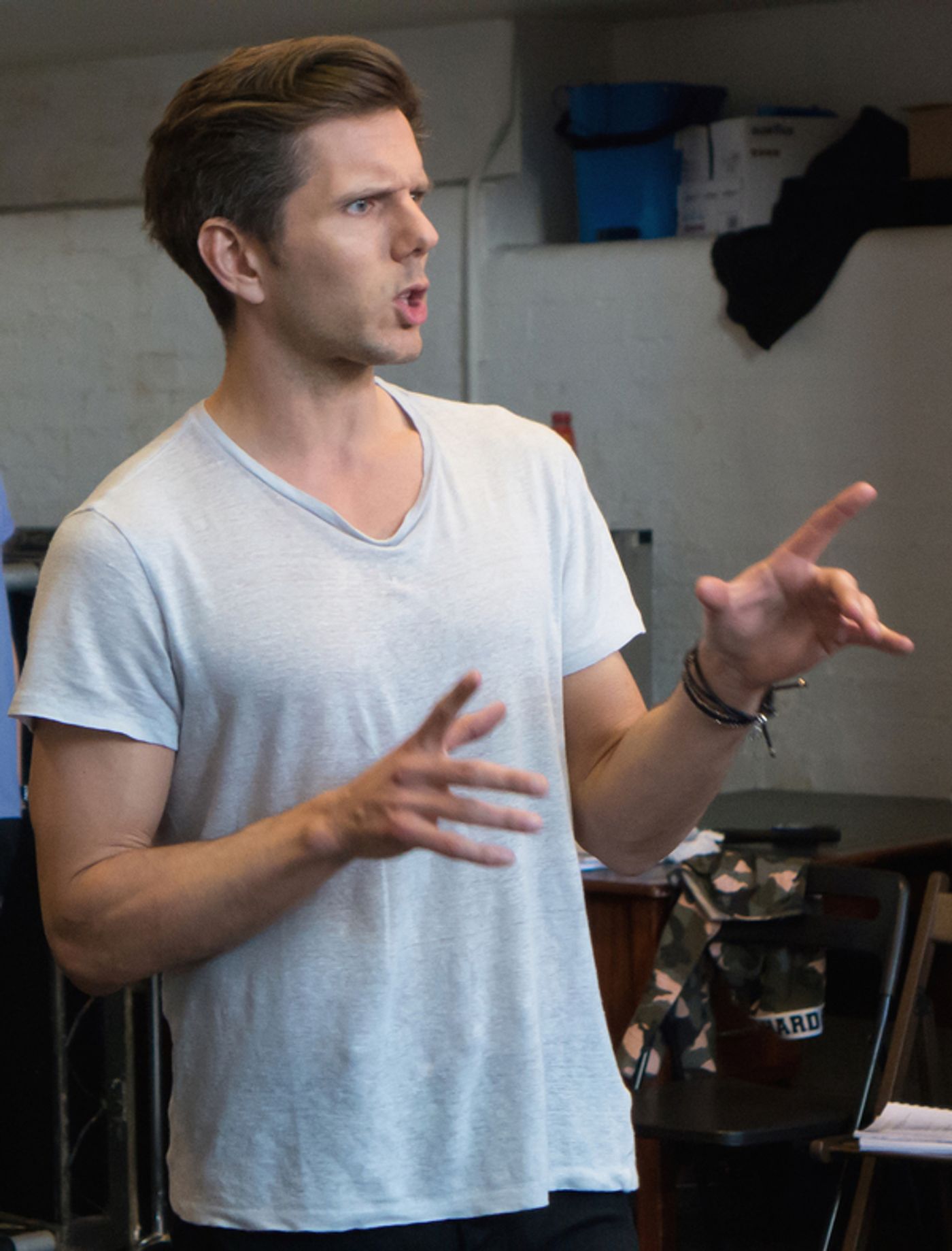 Photo Flash: Inside Rehearsal for THE LIFE at Southwark Playhouse  Image