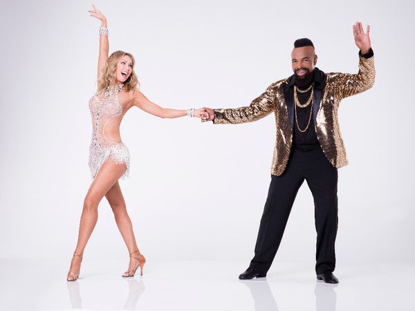 MR. T WITH KYM HERJAVEC  Photo