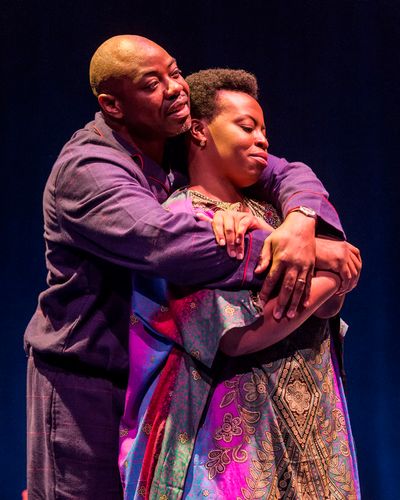 Dayo Ade and Omoze Idehenre Photo