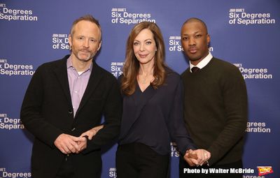 John Benjamin Hickey, Allison Janney and Corey Hawkins  Photo