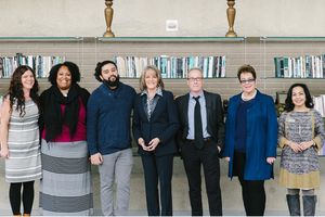 Mary Kathryn Nagle, Jacqueline E. Lawton, Nathan Alan Davis, Rita Braver, John Strand Photo