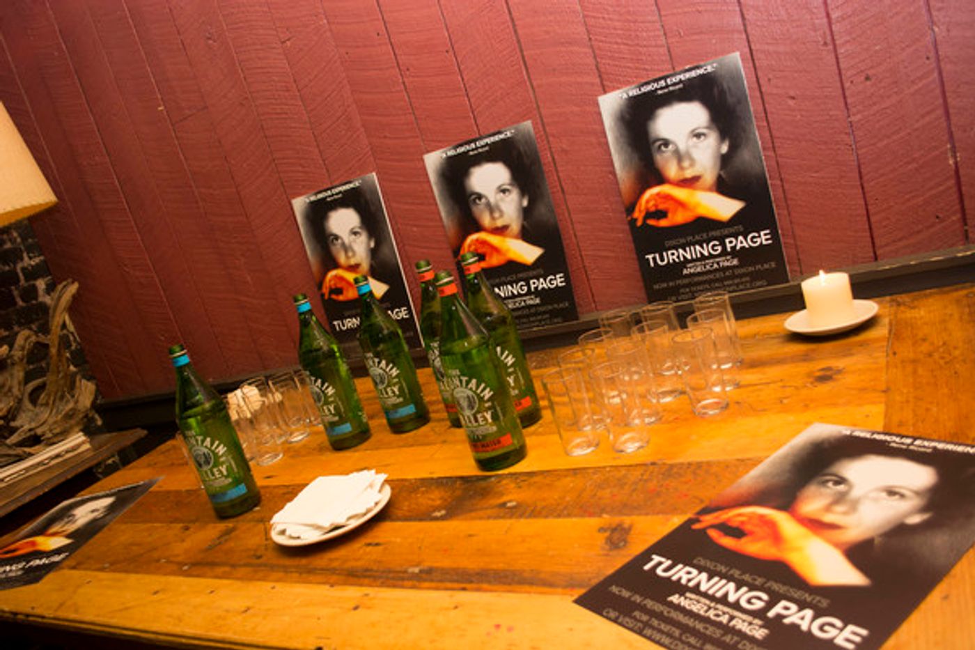 Photo Flash: Angelica Page's TURNING PAGE Opens Off-Broadway Photo Flash: Angelica Page's TURNING PAGE Opens Off-Broadway Image