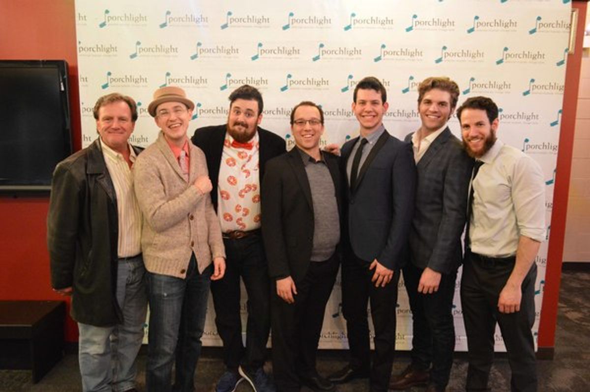 Mike Accardo, Matt Crowle, Ben Kaye, Thomas Squires, Graham Hawley, Michael Ferraro and Dan Gold at 