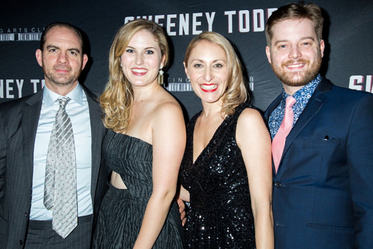 David Michael Garry, Monet Sabel, Liz Pearce, Colin Anderson at 