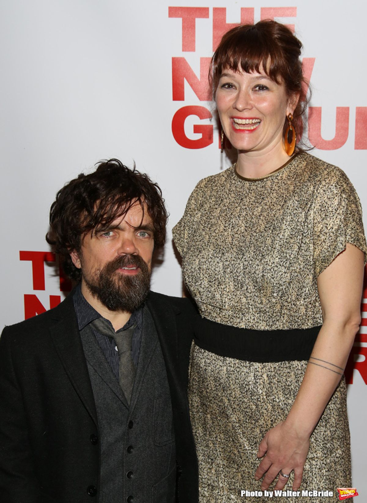Peter Dinklage and Erica Schmidt at 