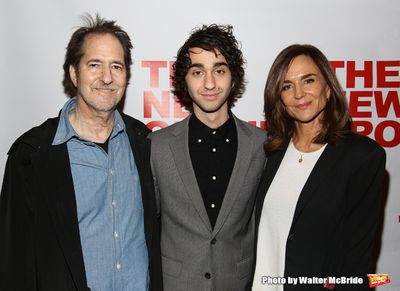 Michael Wolff, Alex Wolff and Polly Draper Photo