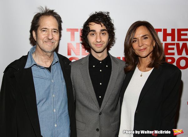 Michael Wolff, Alex Wolff and Polly Draper Photo