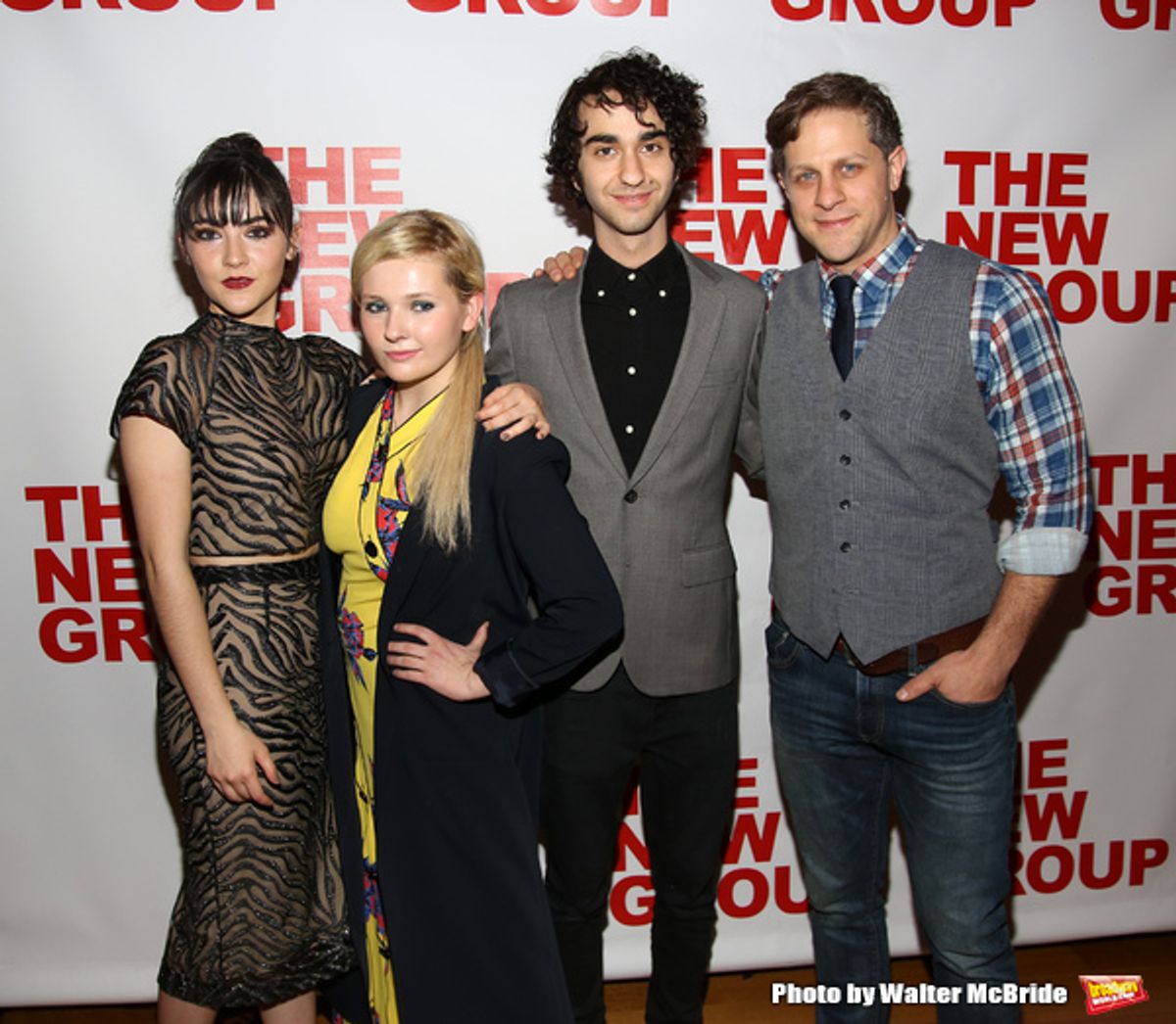Isabelle Fuhrman, Abigail Breslin, Alex Wolff, Joe Tippett  at 