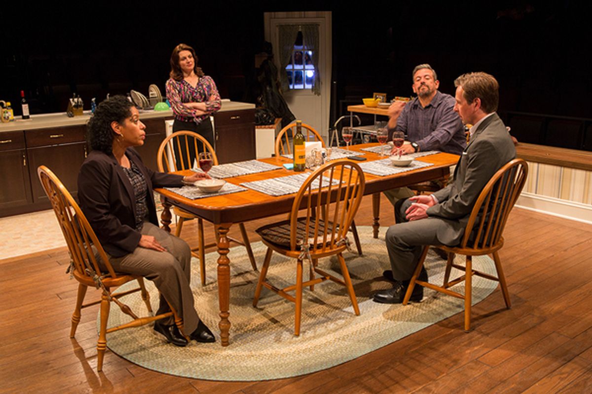 Liza ColÃ³n-Zayas, Antoinette LaVecchia, Frank Pando, and Stephen Barker Turner at 