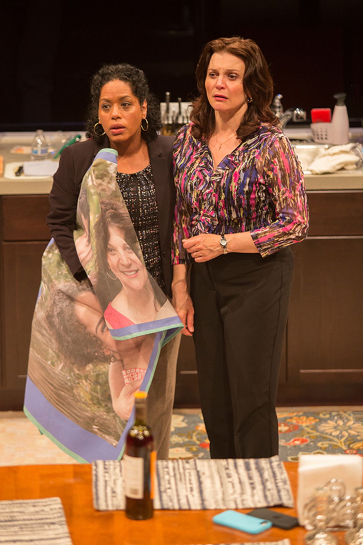 Liza ColÃ³n-Zayas and Antoinette LaVecchia at 